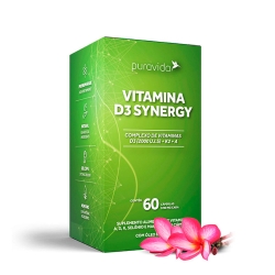Vitamina D3 Synergy (60 Cpsulas) - Pura Vida