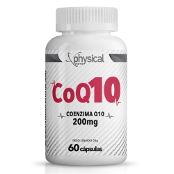 Coq10 Coenzima 200mg (60 Cpsulas) - Physical Pharma