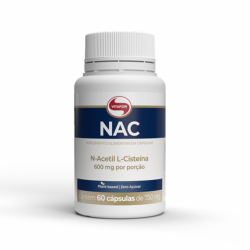NAC N-Acetil L-Csteina 750mg (60 Cpsulas) - Vitafor