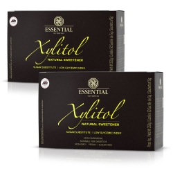 Kit 2unid Xylitol - Adoante Natural (Cx c/ 50 Sachs de 5g) - Essential