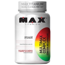 Multimax Complex (90 Cpsulas) - Max Titanium