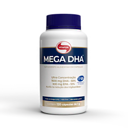 Mega DHA - leo de Peixe (120 Cpsulas) - Vitafor