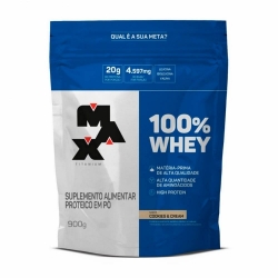 100% Whey Protein Refil (900g) - Max Titanium