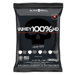 Whey 100% HD Refil (900g) - Black Skull