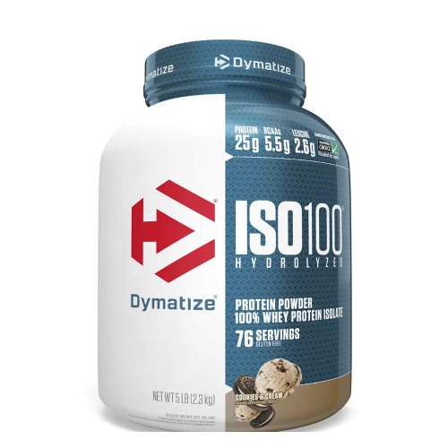 Whey Protein Hydrolized Iso 100 Sabor Cookies (2,3Kg) - Dymatize