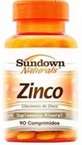 Zinco 7 mg Sundown 90 Comprimidos Zinco 7 mg Sundown 90 Comprimidos
