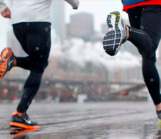 No deixe de correr em dias de chuva