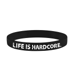 Pulseira Life is hardcore - Atlhetica Nutrition