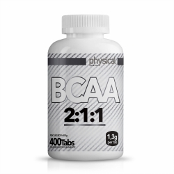 BCAA 2:1:1 -1,3g (400 Tabletes) - Physical Pharma