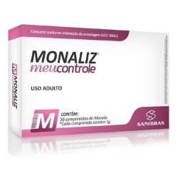 Monaliz Meu controle (30 Comprimidos) - Sanibras