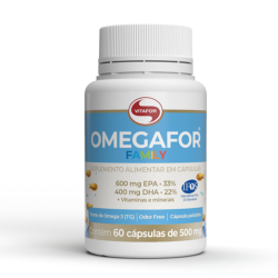 Omegafor Family (60 Cpsulas de 500mg) - Vitafor