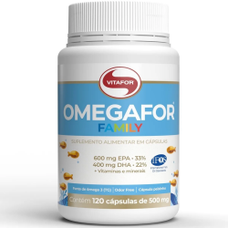 Omegafor Family (120 Cpsulas) 500mg - Vitafor