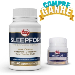 Compre Sleepfor (60 Cpsulas) - Vitafor e Ganhe 1 Amostra