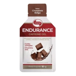 Endurance Caffeine Gel Sabor Chocolate Belga (1 Sach de 30g) - Vitafor