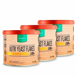 Kit 3 Unidades Nutri Yeast Flakes (100g) - Nutrify