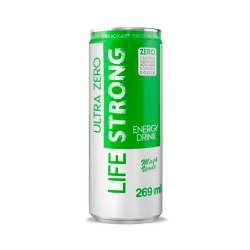 Energético Ultra Zero sabor Maça Verde (269Ml) – Life Strong