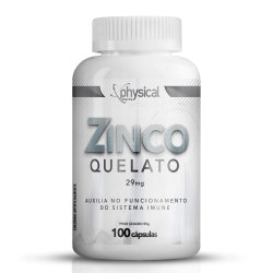 Zinco Quelato 29mg (100 C�psulas) - Physical Pharma