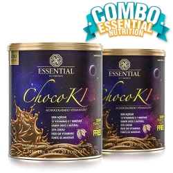 Kit 2 Unidades Chocoki - Achocolatado Vitaminado (300g) - Essential