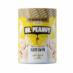 Pasta de Amendoim Sabor Leite em Pó (650g) - Dr Peanut