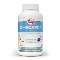 Omegafor Family (360 Cpsulas) 500mg - Vitafor