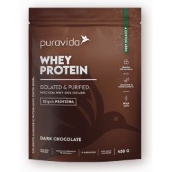 Whey Protein Sabor Dark Chocolate (450g) - Pura vida
