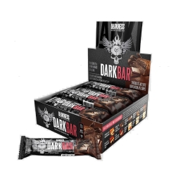 Dark Bar - Whey Bar Darkness Sabor Chocolate ao Leite c/ Chocolate Chips (Cx c/ 8 unid de 90g)