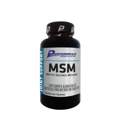 Metilsulfonilmetano MSM (60 tabletes) - Performance Nutrition