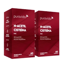 Kit 2un N-Acetil Ciste�na (60caps) - Pura Vida