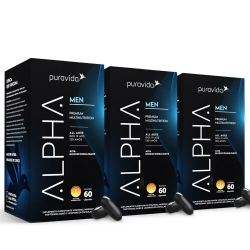 Kit 3un Alpha Men (60 Cpsulas) - Pura Vida