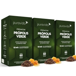 Kit 3 un Premium Prpolis (60 Cpsulas Softgel) - Pura Vida