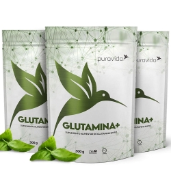 Kit 3 un Glutamina+ (300g) - Pura Vida