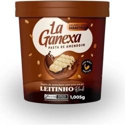 Pasta de Amendoim Integral Gourmet Sabor Leitinho Black (1,005kg) - La Ganexa