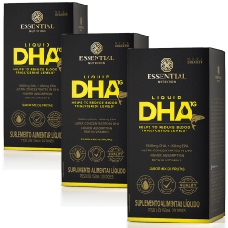 Kit 3unid DHA TG Liquid (20 Doses 150ml) - Essential Nutrition