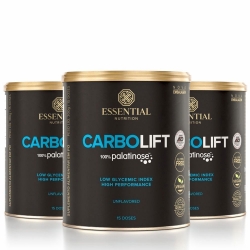 Kit 3unid Carbolift - 100% Palatinose (300g) - Essential Nutrition