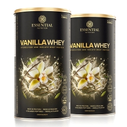 Kit 2unid Vanilla Whey - Whey Protein Hidrolisado (750g) - Essential