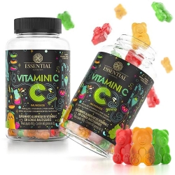Kit 2unid Vitamini C Gummy (60 Gomas) - Essential