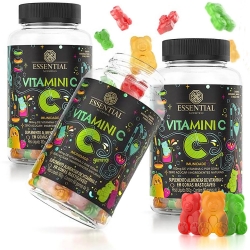 Kit 3unid Vitamini C Gummy (60 Gomas) - Essential