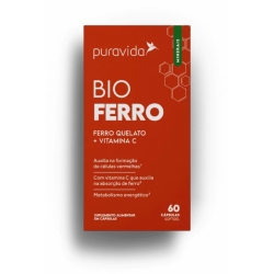 Bio Ferro (60 Caps) - Pura Vida