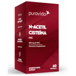 N-Acetil Cisteina (60 caps) - Pura Vida