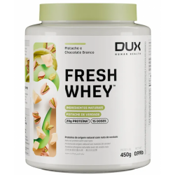 Fresh Whey Sabor Pistache e Chocolate Branco (450g) - Dux Nutrition