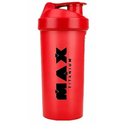 Coqueteleira Max Cor Vermelho (700ml) - Max Titanium