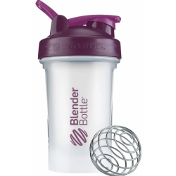 Coqueteleira Classic V2 Cor Clear/Purple (600ml) - Blender Bottle