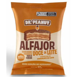 Alfajor Sabor Doce de Leite c/ Chocolate ao Leite (55g) - Dr Peanut