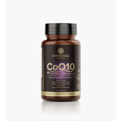 CoQ-10 + mega 3 + Natural Vit E (120 Cpsulas) - Essential