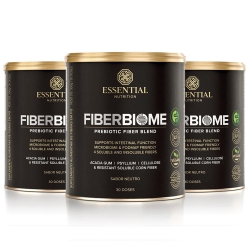 Kit 3unid Fiberbiome Sabor Neutro(300g) - Essential Nutrition