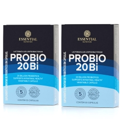 Kit 2unid Probio 20Bi (30 caps) - Essential Nutrition