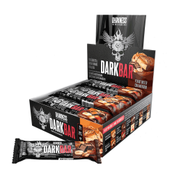 Dark Bar - Whey Bar Darkness Sabor Peanut Butter com Amendoim (Cx c/ 8 Unidades de 90g) - Integralmdica