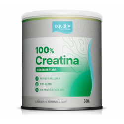 100% Creatina (300g) - Equaliv