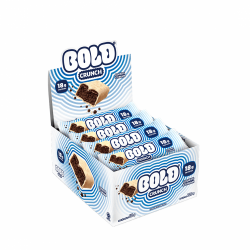 Bold Crunch Sabor Cookies e Cream (Cx 12uni de 60g) - Bold Snacks