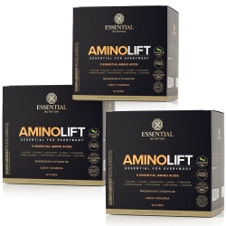 Kit 3 unid Aminolift Sabor Tangerina (Cx c/ 30 sachs) - Essential Nutrition